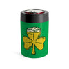 Beer Shamrock Can Cooler 12oz | Funny Shirt from Famous In Real Life