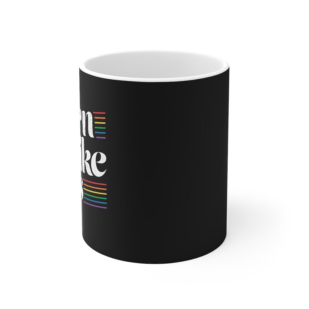 Born Like This Coffee Mug | Funny Shirt from Famous In Real Life
