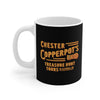 Chester Copperpot's Treasure Hunt Tours Coffee Mug 11oz | Funny Shirt from Famous In Real Life
