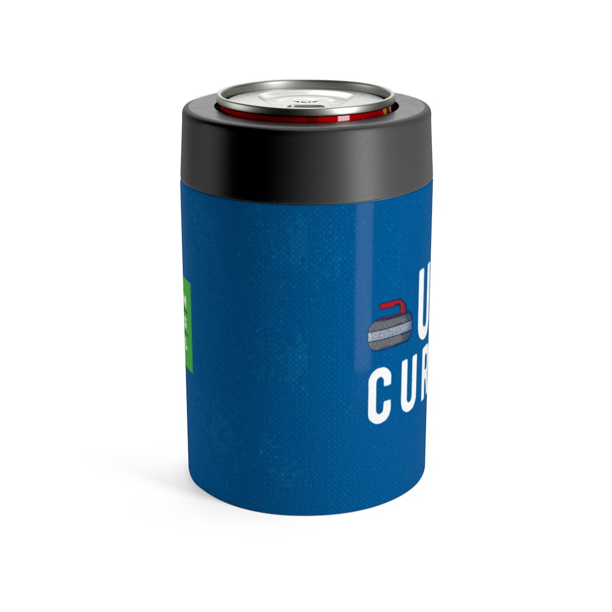 USA Curling Can Cooler | Funny Shirt from Famous In Real Life