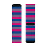Bi Stripes Adult Crew Socks M | Funny Shirt from Famous In Real Life