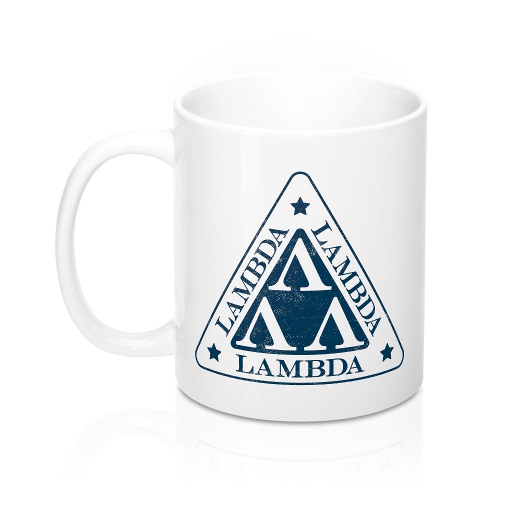Lambda Lambda Lambda Coffee Mug | Funny Shirt from Famous In Real Life