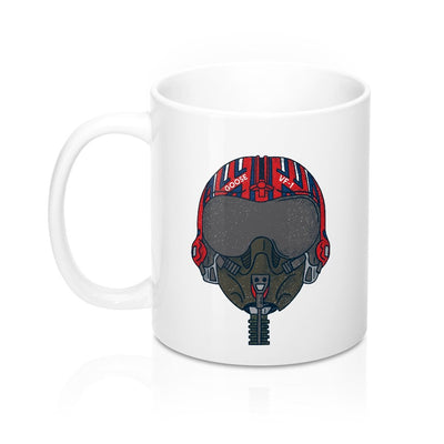 Goose Helmet Coffee Mug 11oz | Funny Shirt from Famous In Real Life