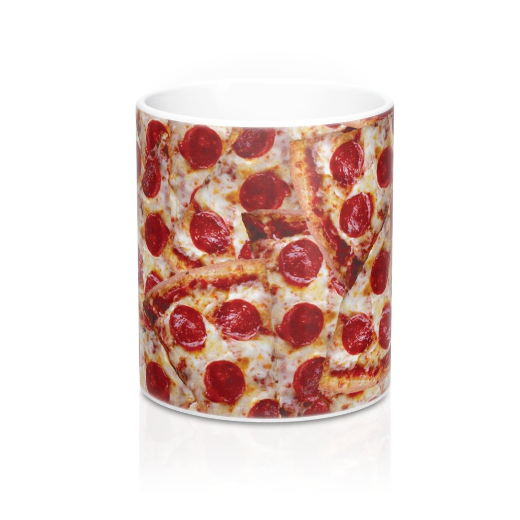 Pizza Coffee Mug | Funny Shirt from Famous In Real Life