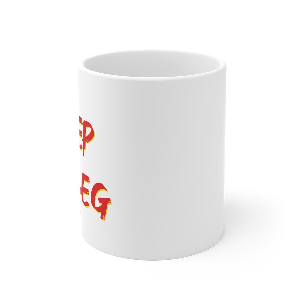 Sweep The Leg Coffee Mug | Funny Shirt from Famous In Real Life