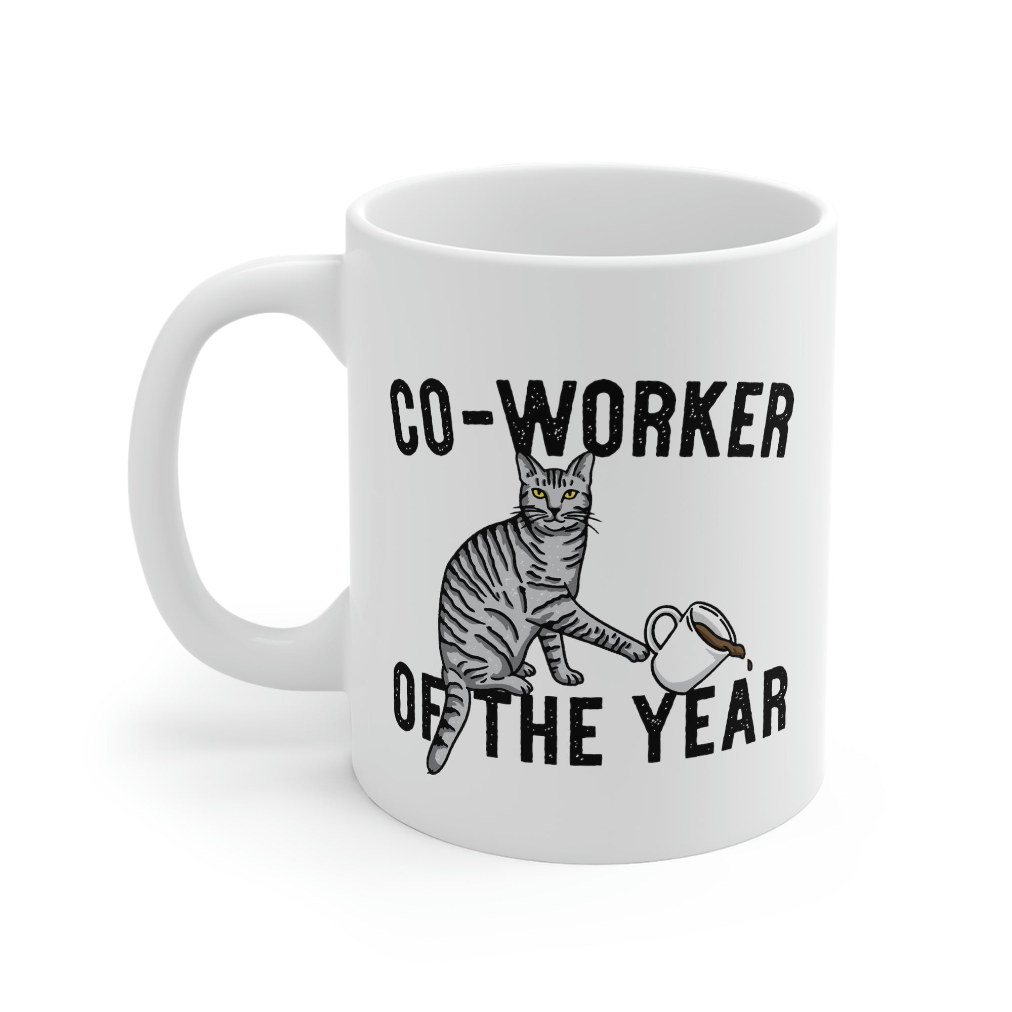 Co-Worker of the Year Coffee Mug | Funny Shirt from Famous In Real Life