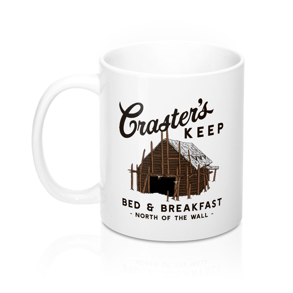Craster's Keep Bed and Breakfast Coffee Mug | Funny Shirt from Famous In Real Life