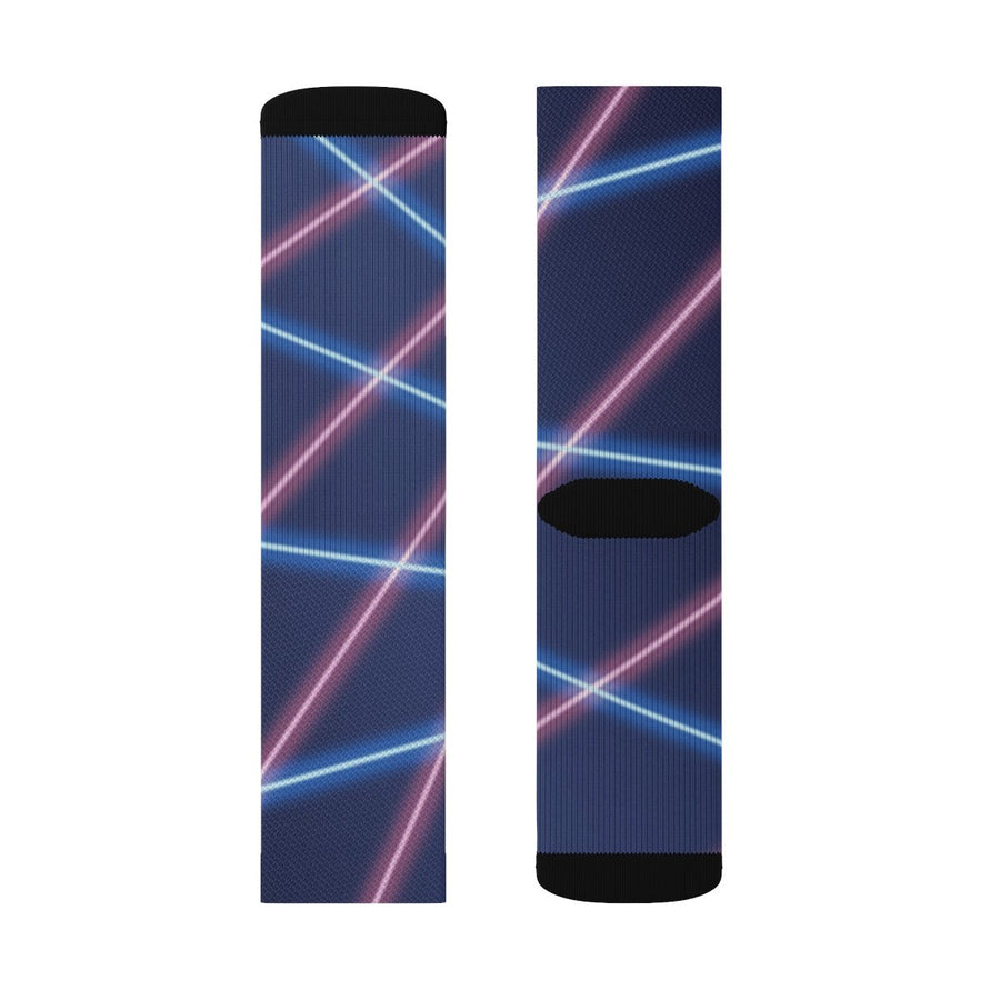 Lasers Adult Crew Socks | Funny Shirt from Famous In Real Life