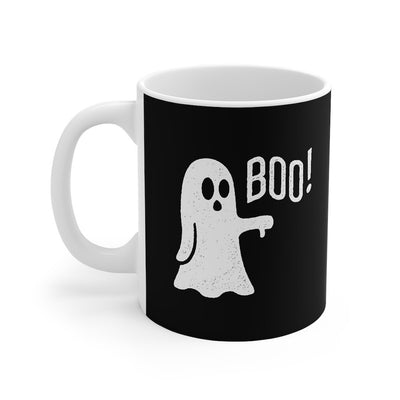 Boo - Ghost Coffee Mug 11oz | Funny Shirt from Famous In Real Life
