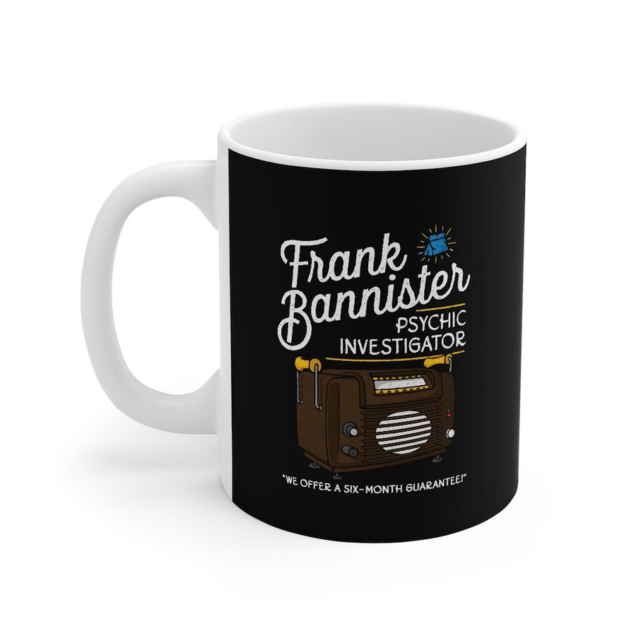 Frank Bannister Psychic Investigator Coffee Mug | Funny Shirt from Famous In Real Life