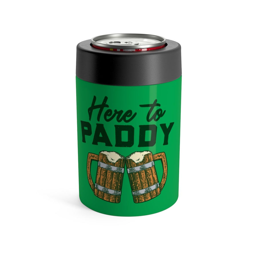 Here To Paddy Can Cooler | Funny Shirt from Famous In Real Life
