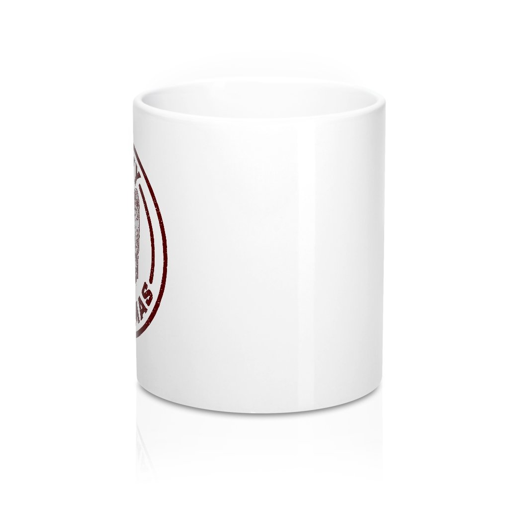 Meowy Christmas Coffee Mug | Funny Shirt from Famous In Real Life