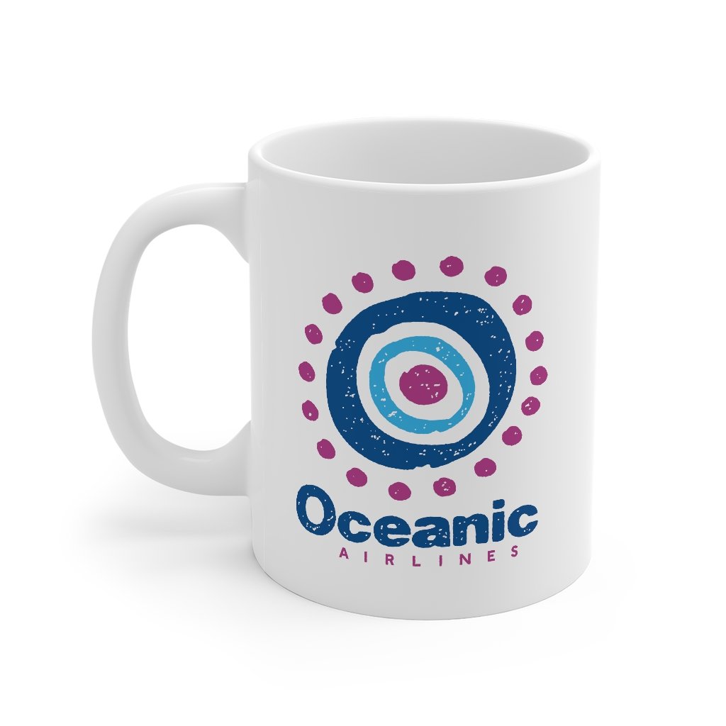 Oceanic Airlines Coffee Mug | Funny Shirt from Famous In Real Life