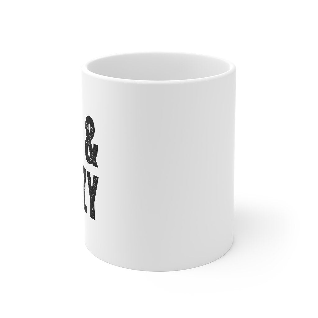 Bad & Boozy Coffee Mug | Funny Shirt from Famous In Real Life