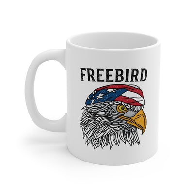 Freebird Coffee Mug 11oz | Funny Shirt from Famous In Real Life
