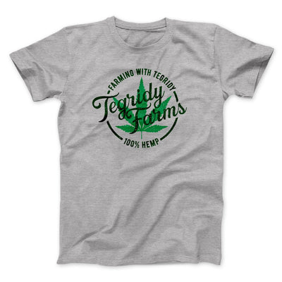 Tegridy Farms Men/Unisex T-Shirt Athletic Heather | Funny Shirt from Famous In Real Life