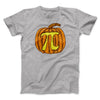 Pumpkin Pi Funny Thanksgiving Men/Unisex T-Shirt Athletic Heather | Funny Shirt from Famous In Real Life