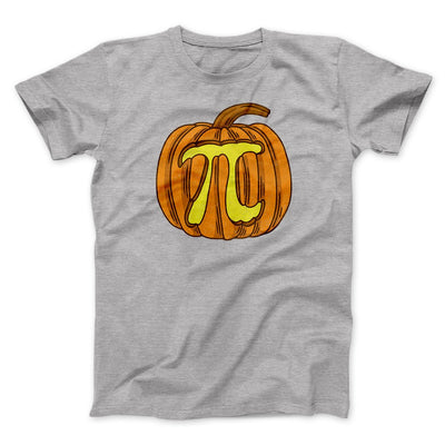 Pumpkin Pi Funny Thanksgiving Men/Unisex T-Shirt Athletic Heather | Funny Shirt from Famous In Real Life