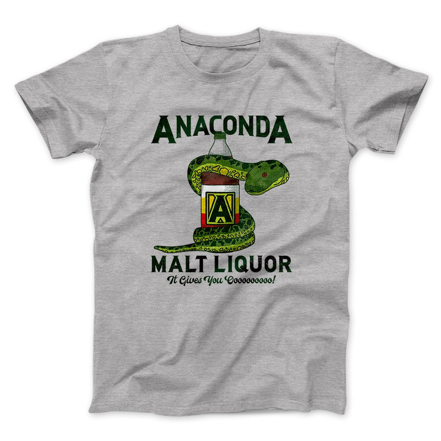 Anaconda Malt Liquor Funny Movie Men/Unisex T-Shirt | Funny Shirt from Famous In Real Life