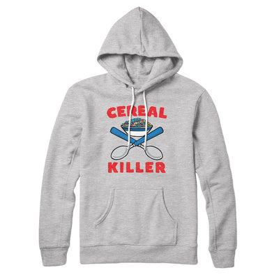 Cereal Killer Hoodie Athletic Heather | Funny Shirt from Famous In Real Life