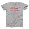 Dear Santa, I Can Explain Men/Unisex T-Shirt Athletic Heather | Funny Shirt from Famous In Real Life