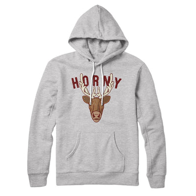 Horny Hoodie Athletic Heather | Funny Shirt from Famous In Real Life