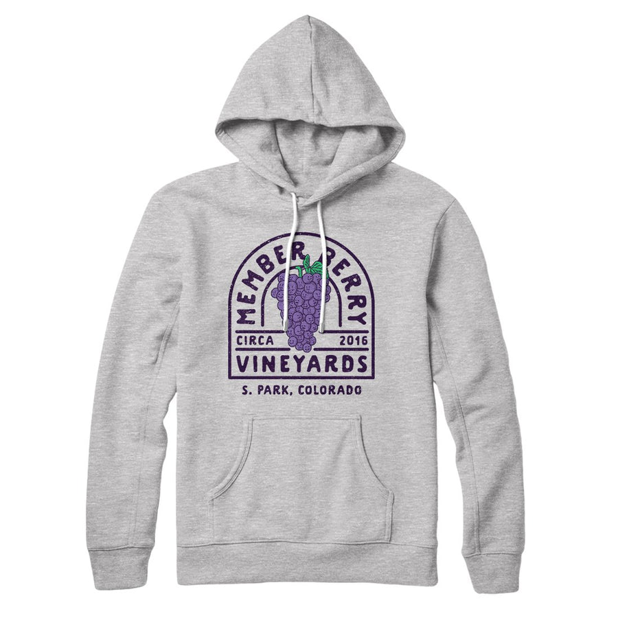 Member Berry Vineyards Hoodie | Funny Shirt from Famous In Real Life