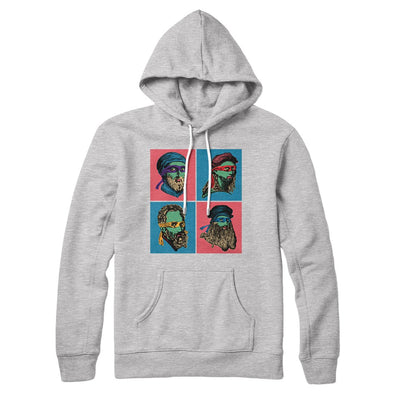 Teenage Mutant Ninja Artists Hoodie Athletic Heather | Funny Shirt from Famous In Real Life