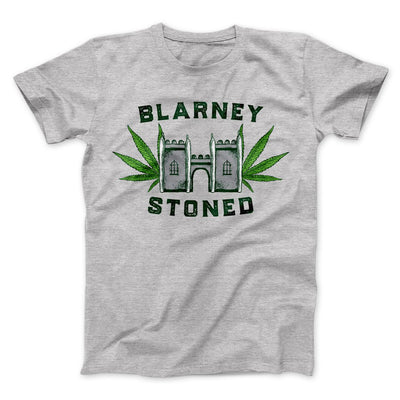 Blarney Stoned Men/Unisex T-Shirt Athletic Heather | Funny Shirt from Famous In Real Life