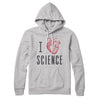 I Heart Science Hoodie Athletic Heather | Funny Shirt from Famous In Real Life