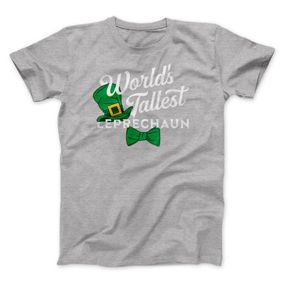 World's Tallest Leprechaun Men/Unisex T-Shirt Athletic Heather | Funny Shirt from Famous In Real Life
