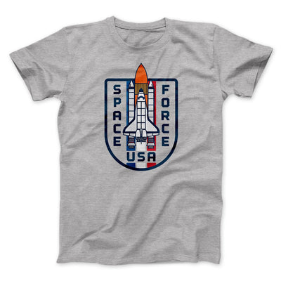 Space Force USA Men/Unisex T-Shirt Athletic Heather | Funny Shirt from Famous In Real Life