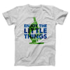 Enjoy the Little Things Men/Unisex T-Shirt Athletic Heather | Funny Shirt from Famous In Real Life