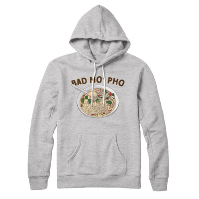 Bad Mo Pho Hoodie Athletic Heather | Funny Shirt from Famous In Real Life