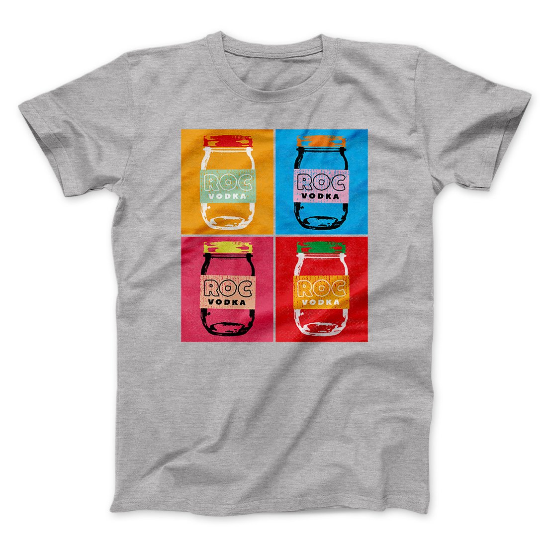 Roc Vodka Men/Unisex T-Shirt | Funny Shirt from Famous In Real Life