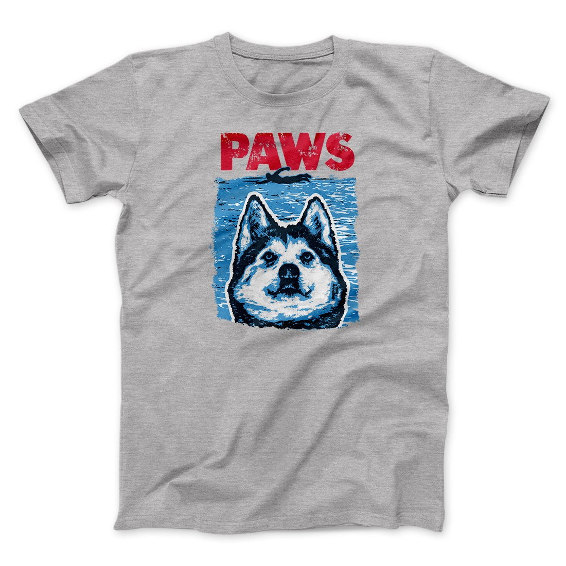 PAWS Dog Funny Movie Men/Unisex T-Shirt | Funny Shirt from Famous In Real Life
