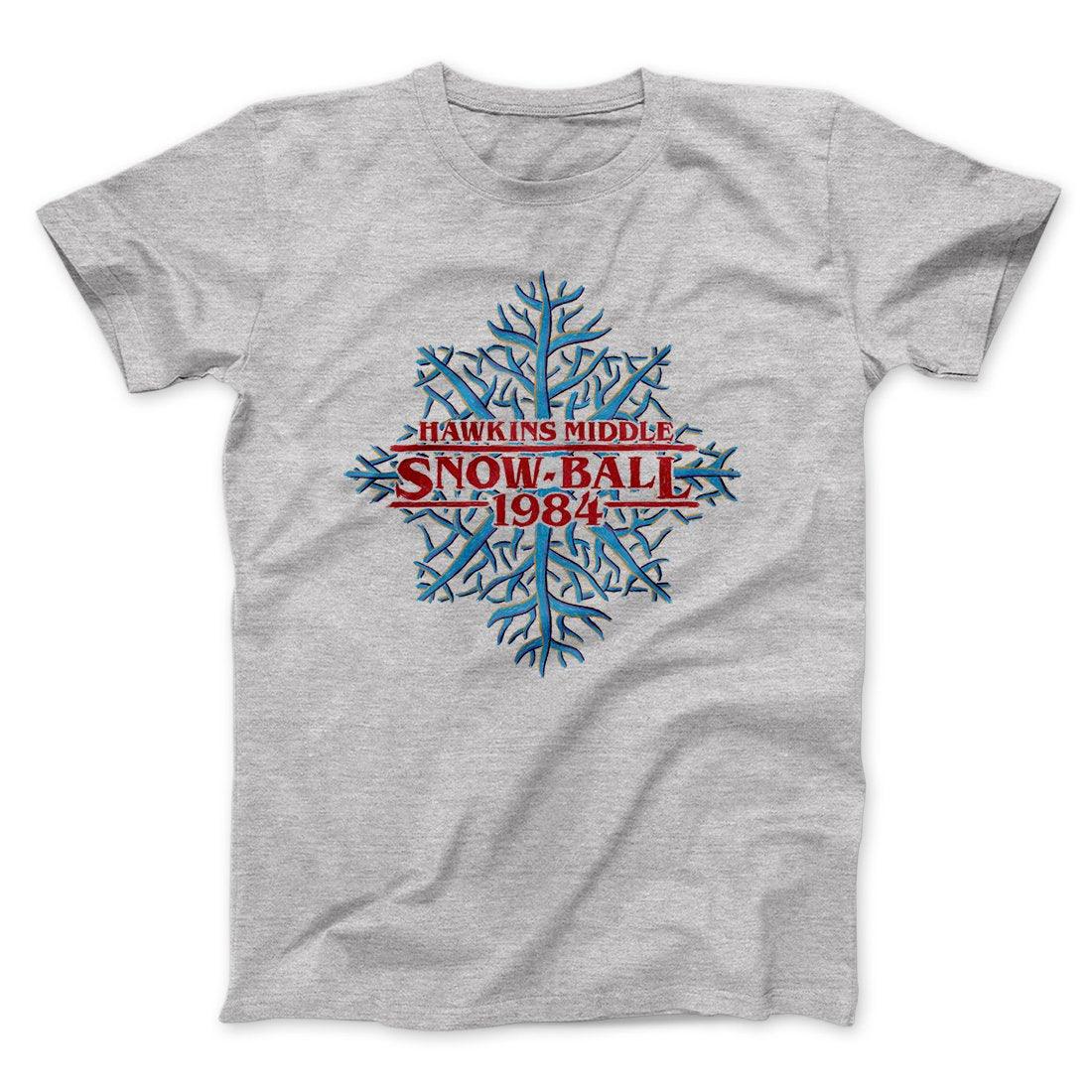 Hawkins Middle Snow Ball Men/Unisex T-Shirt | Funny Shirt from Famous In Real Life