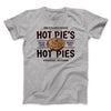 Hot Pie's Hot Pies Men/Unisex T-Shirt Athletic Heather | Funny Shirt from Famous In Real Life