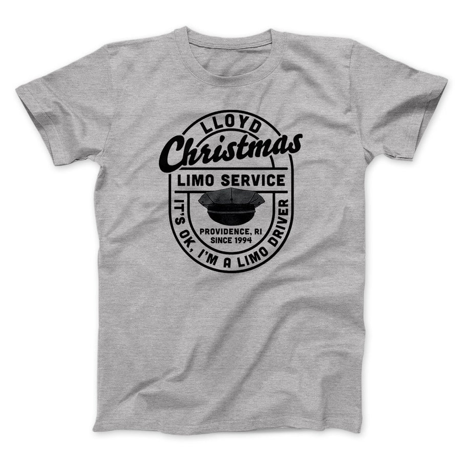 Lloyd Christmas Limo Service Funny Movie Men/Unisex T-Shirt | Funny Shirt from Famous In Real Life