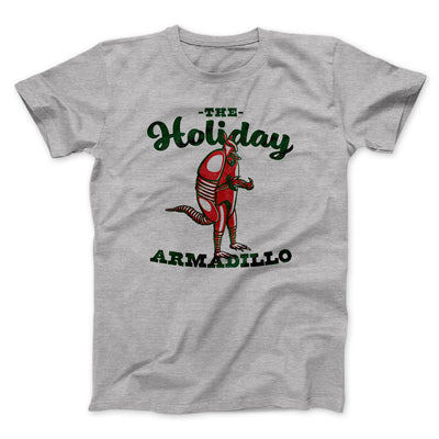 The Holiday Armadillo Men/Unisex T-Shirt Athletic Heather | Funny Shirt from Famous In Real Life
