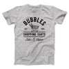 Bubbles Shopping Carts Men/Unisex T-Shirt Athletic Heather | Funny Shirt from Famous In Real Life