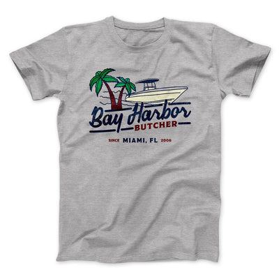 Bay Harbor Butcher Men/Unisex T-Shirt Athletic Heather | Funny Shirt from Famous In Real Life