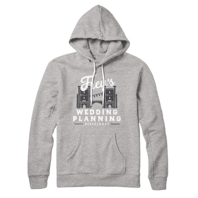 Frey's Wedding Planning Hoodie Athletic Heather | Funny Shirt from Famous In Real Life