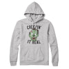 Creepin' It Real Hoodie Athletic Heather | Funny Shirt from Famous In Real Life