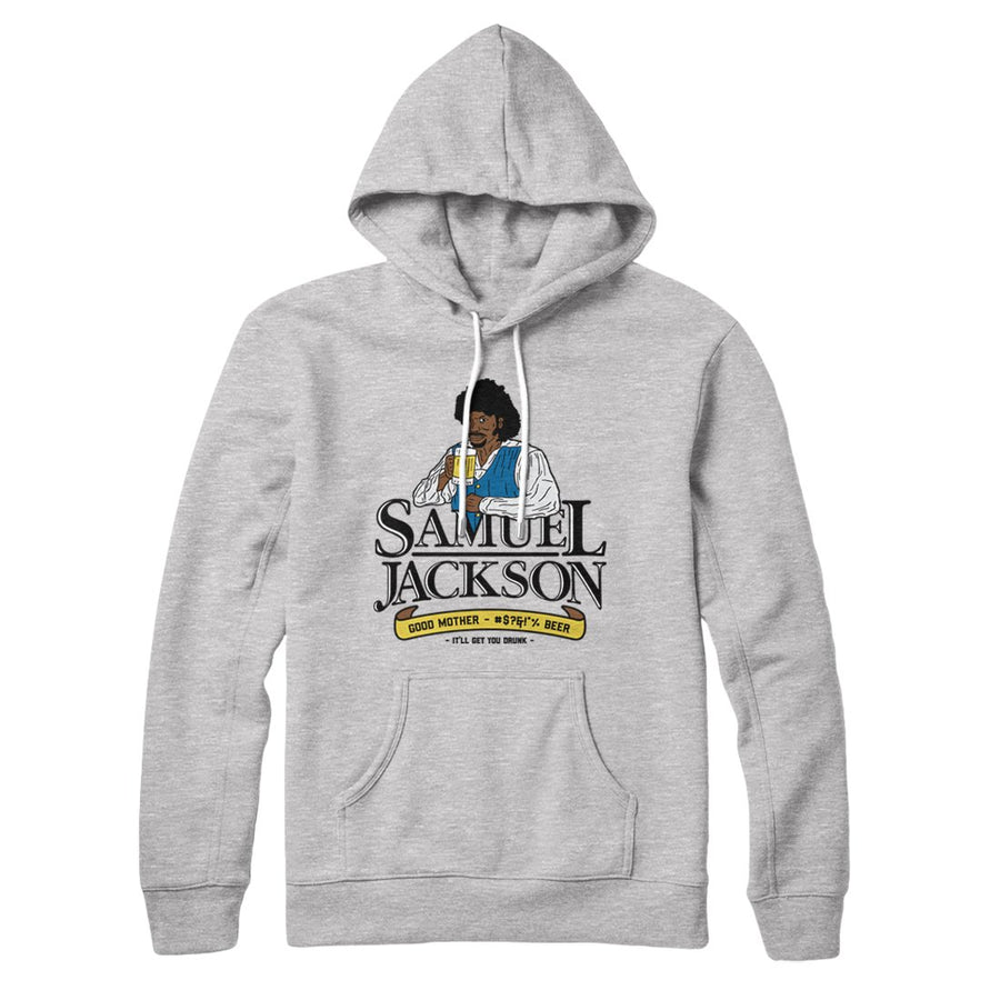 Samuel L. Jackson Beer Hoodie | Funny Shirt from Famous In Real Life