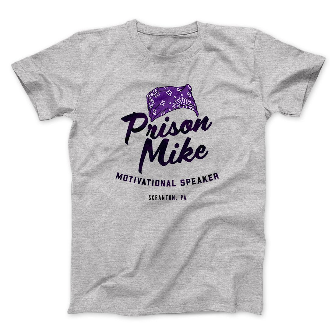 Prison Mike Men/Unisex T-Shirt Athletic Heather | Funny Shirt from Famous In Real Life