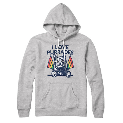 I Love Purrades Hoodie S | Funny Shirt from Famous In Real Life