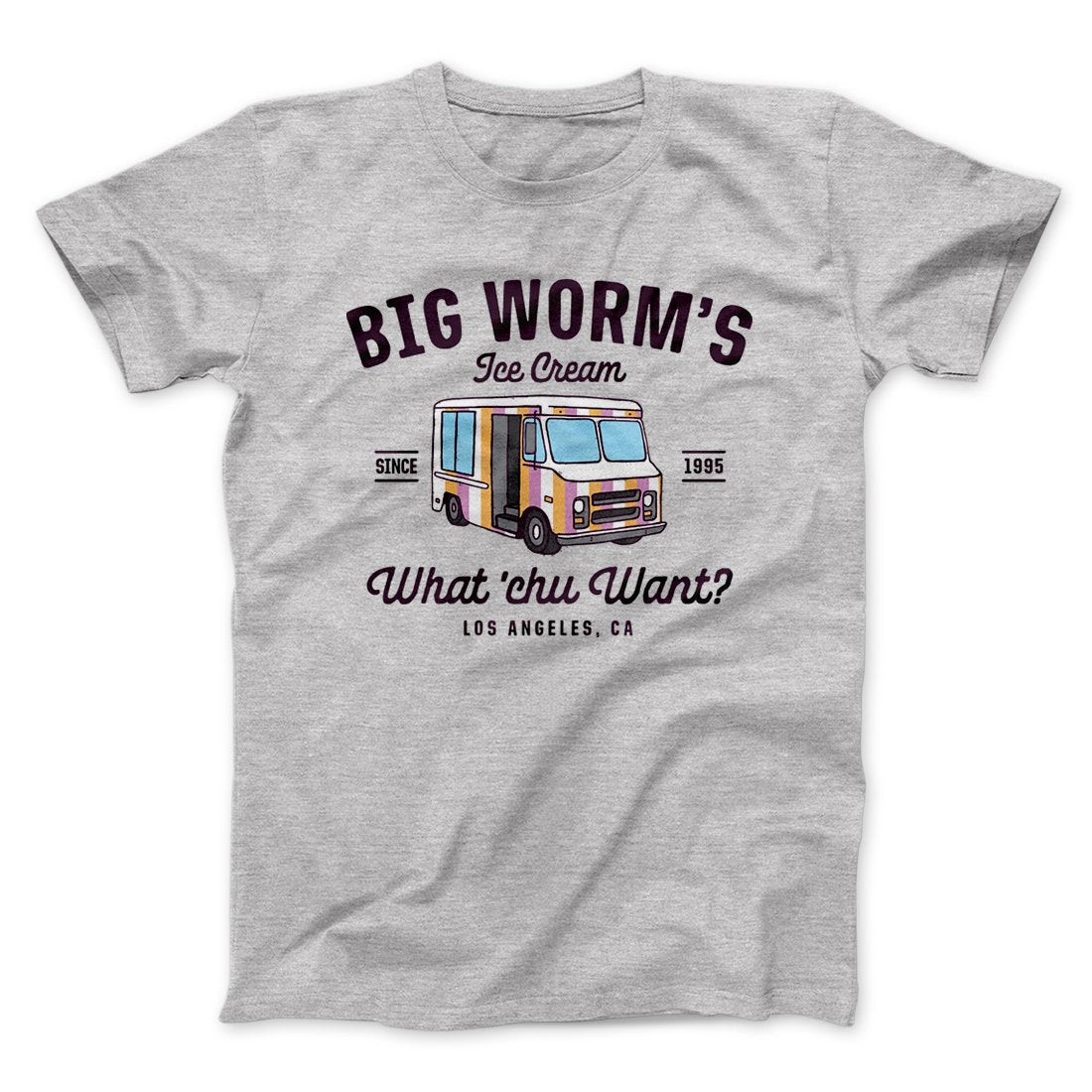 Big Worm's Ice Cream Funny Movie Men/Unisex T-Shirt | Funny Shirt from Famous In Real Life