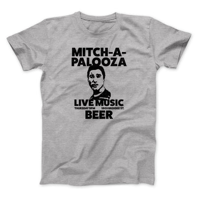 Mitch-A-Palooza Funny Movie Men/Unisex T-Shirt Athletic Heather | Funny Shirt from Famous In Real Life