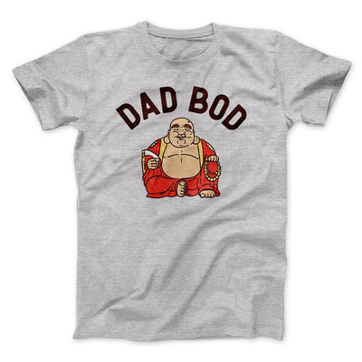 Dad Bod Funny Men/Unisex T-Shirt Athletic Heather | Funny Shirt from Famous In Real Life